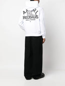 Amiri Records Wolf Hoodie in White
