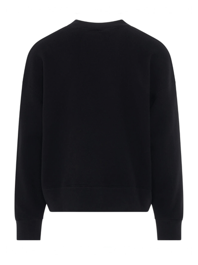 Palm Angels Bear Crew Neck Sweatshirt in Black